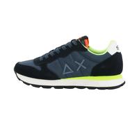 Sun68 - Tom Fluo Low Top Baskets - Homme - Chaussures - Bleu - Taille: 43 EU