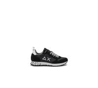 Sun68 - Tom Snake Low Top Baskets - Homme - Chaussures - Noir - Taille: 41 EU