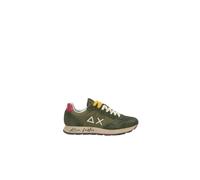 Sun68 - Tom Vintage Low Top Baskets - Homme - Chaussures - Vert - Taille: 44 EU