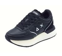 SUN68 Z45211 Big Ally Noir Chaussures de Sport pour Femmes en Cuir, Noir , 39 EU