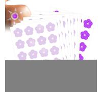 SUNACTY SECTION MÉMOIRE Autocollants -flowers -UV -UV -Ukenlücken en 200 chefs d'accusation, adhésif convivial avec une conception d'enregistrement de couleurs réutilisable, une solution d'alerte sola