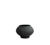 Sunao Fat Potted Plant Medium Noir