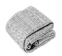 SunaOmni Aluminet Tissu d'ombrage réfléchissant en aluminium Filet de protection solaire résistant aux UV avec œillets pour fleurs plantes terrasse jardin argent 9,84 x 13,12 pieds