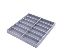 SunaOmni Boîte de rangement en velours à 12 compartiments pour lunettes de soleil - Boîte de rangement pour lunettes de soleil - Boîte de rangement pour lunettes de soleil