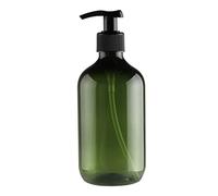 SunaOmni Bouteilles De Shampoing Vides Distributeur De Savon De Douche Flacon Pompe Vide Lotion Rechargeable Shampooing Liquide Distributeur Conteneur De Gel Douche 300 ML Vert