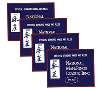 SunaOmni Cartes de Mahjong 2024 Carte de Mahjong Officielle en Gros caractères Cartes Score Jeu Table Carte Mah Jong pour Les Mains et Les règles Standard Officielles 2024