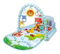 SunaOmni Centre d'activités pour bébé avec Musique et lumière, Tapis de Jeu pour bébé sûr et Amovible, Amusant, avec hochet Planche réglable pour Nouveau-nés Tout-Petits, sans Pile, Tapis de Jeu ble