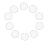 SunaOmni Diaphragmes de flûte Kazoo, Bouche à Membrane Transparente 18 mm, pièces et Accessoires Kazoo, 10 pièces, diaphragme de flûte, diaphragme, Bouche à Membrane Transparente