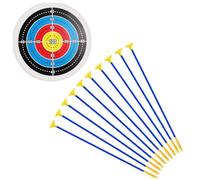 SunaOmni Flèches à Ventouse, 10 pièces, flèches en Plastique pour Enfants, 41, 9 cm, Jeu de tir à l'arc, Jouets de Remplacement, Jeu d'entraînement pour Enfants et Adultes, tir l'arc Ventouse, j