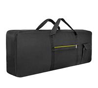 SunaOmni Housse de Transport rembourrée pour Clavier électronique Portable 76 Touches, étui de Rangement pour Clavier, Housse Transport 120 x 40 x 13 cm, pour 76 Touches, étui pour clavi