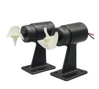 SunaOmni Lot de 2 Moteurs de Bateau télécommandés, propulseur sous-Marin étanche 10-20 V, pour Robot Bateau à réaction, Moteur télécommandé, hélice télécommandé, kit Moteur ba