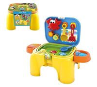 SunaOmni Table à Eau et Sable, Table sensorielle en Plastique sécuritaire, à Eau pour Enfants et Tout-Petits, Jouet de Plage Portable pour l'été, la Plage, l'arrière-Cour, la Salle de Classe, 'inté