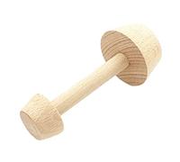 SunaOmni Tamper à Tarte en Bois à Double extrémité, Moule à Tarte aux œufs, Outil de Cuisson DIY pour la Cuisine, Tampon à pâtisserie Double Face, Tampon à pâtisserie DIY Wood Tamper