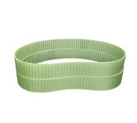 SUNB3DRTB Lot de 2 courroies synchrones en fil d'acier polyuréthane, courroies de distribution T10-1250/1260/1280/1300, largeur 15-60 mm