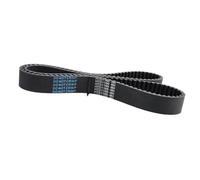 SUNB3DRTB Lot de 2 courroies synchrones HTD 8M, C = 1144/1152/1160 Largeur 15/20/25/30/40 mm Courroie de distribution HTD8M(8M-1144,Width15mm)