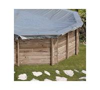 SunBay CUBIERTAS DE Invierno Piscinas Madera Redondas 784801 Ø 581cm