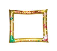 SUNBEAUTY Cadre Gonflable Photobooth Noel Cadre Photo Booth Ballon DIY Christmas Party Decoration