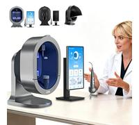 SUNBGRPYE Analyseur De Peau 15,6″/21,5″, Scanner 2-en-1 Peau Et Cuir Chevelu, 9 Images Spectrales, Résolution 36 Mégapixels, Visage, Cuir Chevelu, Sommeil, Gestion des Rapports De Poids 15.6in