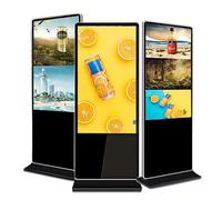 SUNBGRPYE éCran Publicitaire Vertical 43-65 Pouces (1920 * 1080p), 2GB+16GB, Lecteur Publicitaire D'Affichage NuméRique, éCran Multi-Touch + éCran Partagé, Prise en Charge Ethernet, WiFi,43in