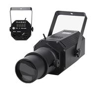 SUNBGRPYE LumièRe D'Imagerie LED, Projecteur De ScèNe, LumièRe De Suivi De Studio De Danse 30W/60W, Taille D'Ouverture/Clarté RéGlable, pour La LumièRe De Suivi De Personnages, Chanteurs 4in1