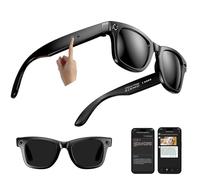 SUNBGRPYE Lunettes Intelligentes IA, CaméRa HD 720P + Microphone, Appels Bluetooth/Lecture De Musique, Chat GPT, Photographie/VidéO, Questions-RéPonses IA, Enregistrement, Les Affaires, Les Voyages A