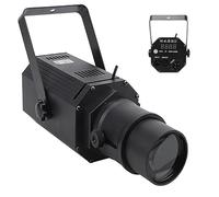 SUNBGRPYE Projecteur De Scène à Led, DMX512/Contrôle Manuel, Lumières Blanche/Chaude/Colorée, Ouverture Réglable + Distance Focale, Pour Disco, DJ, Mariage