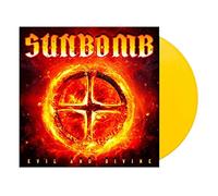 Sunbomb - Evil And Divine Exclusive Limited Edition Yellow Colored Vinyl LP