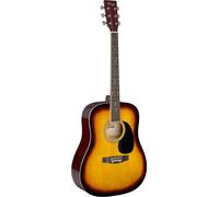 Sunburst Dreadnought Guitare Acoustique