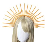 Sunbursts Serre-tête unisexe en forme de sainte pour cosplay, festival, Halloween, spectacles, Nouvel An