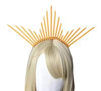 Sunbursts Serre-tête unisexe en forme de sainte pour cosplay, festival, Halloween, spectacles, Nouvel An