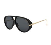 Suncadmious Lunettes de soleil surdimensionnées classiques des années 90 pour hommes et femmes neutre netflix street photography rétro lunettes de soleil pare-soleil à grand cadre (B)