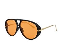 Suncadmious Lunettes de soleil surdimensionnées classiques des années 90 pour hommes et femmes neutre netflix street photography rétro lunettes de soleil pare-soleil à grand cadre (A)