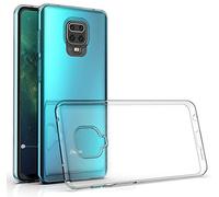 Suncase Coque en silicone transparente compatible avec Caterpillar Cat S42 - Antichoc Clair Flexible Transparent TPU Case Étui de protection