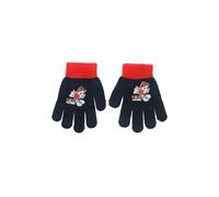 Suncity Gants d'Hiver La Pat Patrouille pour Enfants, Chase et Marcus, Acrylique et Polyester, Taille Unique 4-10 Ans, Tricot Extensible (Bleu Marine XH4090)