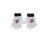 Suncity Gants d'Hiver pour Enfants Marvel Spider-Man, Tricot Extensible Acrylique et Polyester, Taille Unique 4-10 Ans, Motif Spiderman (Gris)