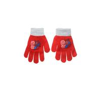 Suncity Gants d'Hiver pour Enfants Marvel Spider-Man, Tricot Extensible Acrylique et Polyester, Taille Unique 4-10 Ans, Motif Spiderman (Rouge)