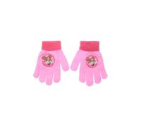 Suncity Gants La Pat Patrouille pour Enfants Fille, Stella & Everest, Acrylique et Polyester, Taille Unique 4-10 Ans, Collection Hiver, Extensible (Rose Clair)