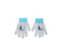 Suncity La Reine des Neiges Gants Enfants Disney, Acrylique et Polyester, Taille Unique 4-10 Ans, Motif Elsa et Anna (Gris)