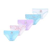 Suncity Lot de 5 Culottes Fille Coton Disney La Reine des Neiges (3-4 Ans, XH30016)