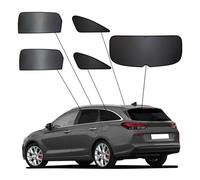 SunClip Protection visuelle & Solaire Compatible avec Hyundai i30 CW (PDE) 2017-, Noir