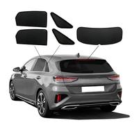 SunClip Protection visuelle & Solaire Compatible avec Kia Cee'd (CD) HB 5-Portes 2018-, Noir