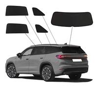 SunClip Protection visuelle & Solaire Compatible avec Skoda Kodiaq II (PS7) 2024-, Noir