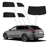 SunClip Protection visuelle & Solaire Compatible avec Skoda Superb 3V Kombi 2015-2023, Noir