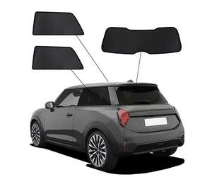 SunClip Protection visuelle & Solaire sur Mesure | compatible avec Mini F66 Cooper E/SE/JCW 3-portes 2024-