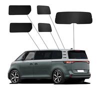 SunClip Protection visuelle & Solaire sur Mesure | compatible avec Volkswagen ID.Buzz (Bus) 2022- (Chassis longue, sans vitres coulissantes)