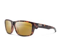 Suncloud Mayor Lunettes de soleil polarisées - Protection UV 100 % - Coupe confortable, design tendance - Pour homme et femme - Écaille mate + verres miroir Sienna polarisés