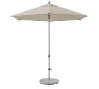 Suncomfort by Glatz Parasol Push-up Gris cassé 250 cm - Armature en Aluminium - Toile Polyester - 4,6 kg