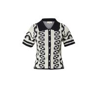 Suncoo Cardigan 'GILET GABERA' noir / blanc, Taille XS