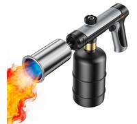 SUNCOZE Torche au propane avec feu One-Touch Max, 1 800 °C avec flamme réglable et verrouillage de sécurité, torche puissante pour saisir des steaks, briquet à charbon, lance-flammes (réservoir non