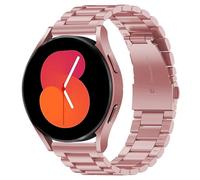 SUNDAREE Compatible avec Bracelet Samsung Galaxy Watch 5 40MM/Watch 4 40MM/Fe/Active 2/Garmin Venu/TicWatch E3,20MM Rose Femme Metallique Acier Inoxydable Métal Montre Band